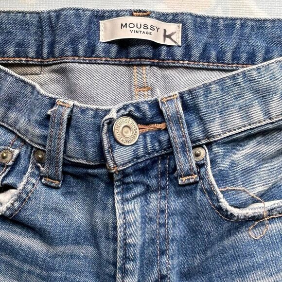 Moussy Vintage Saab Velma Skinny Ankle Women's Jeans Size 25 EUC - Picture 5 of 16